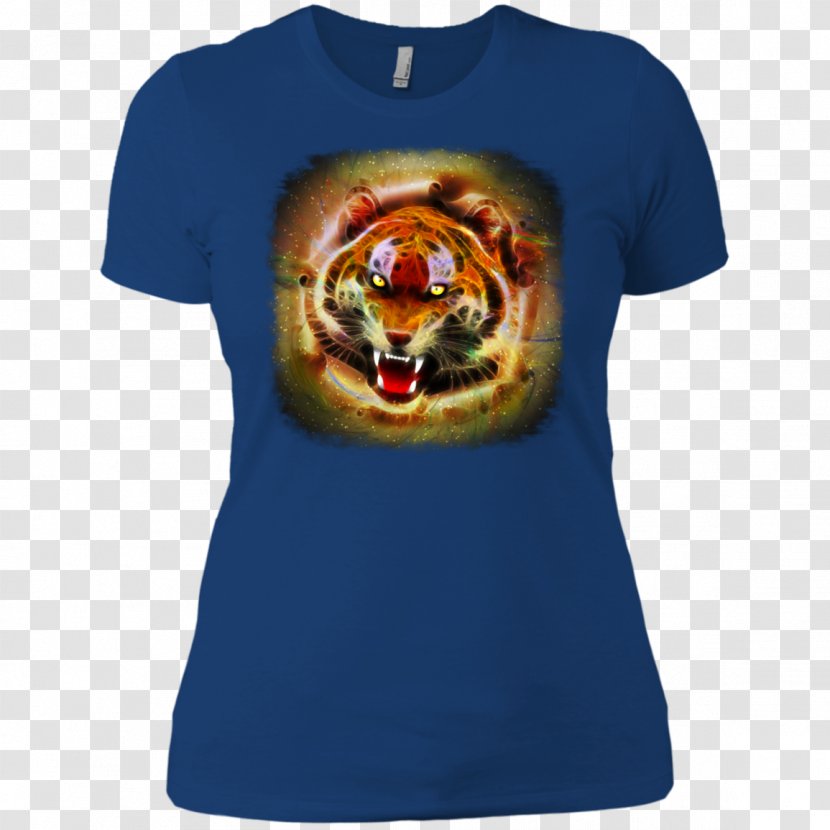 Tiger T-shirt Stock Photography Roar - Canvas Transparent PNG