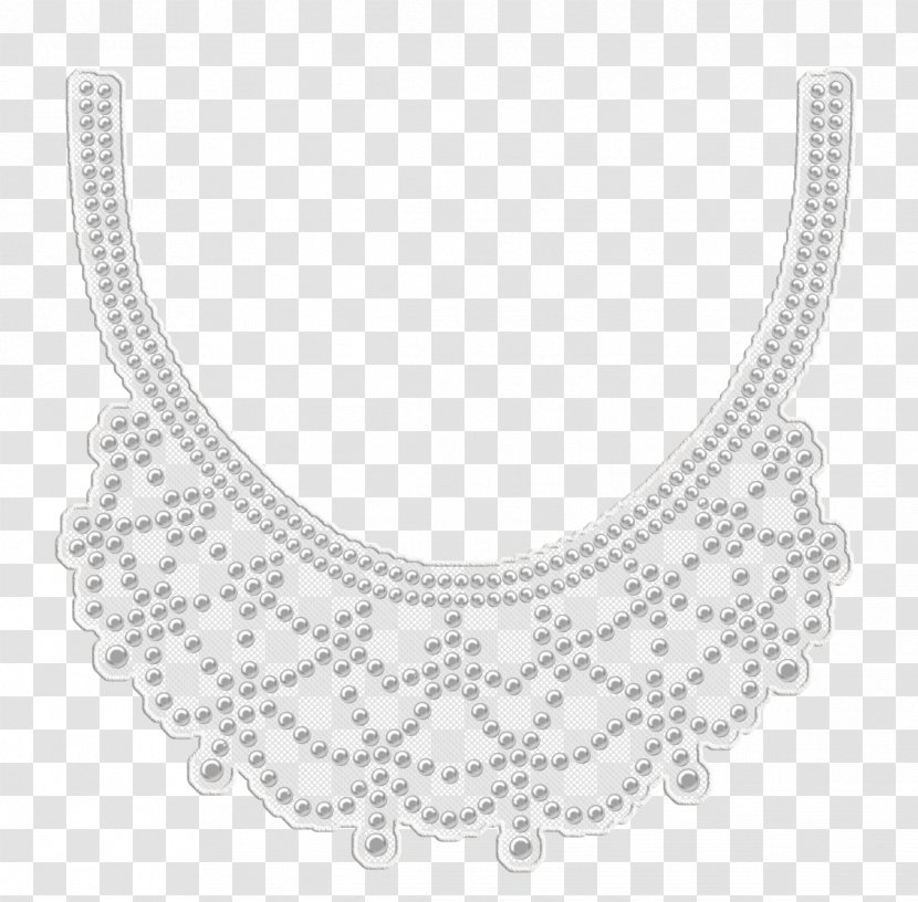 Lace Silver Fashion Accessory - Body Jewelry - Pearl Transparent PNG
