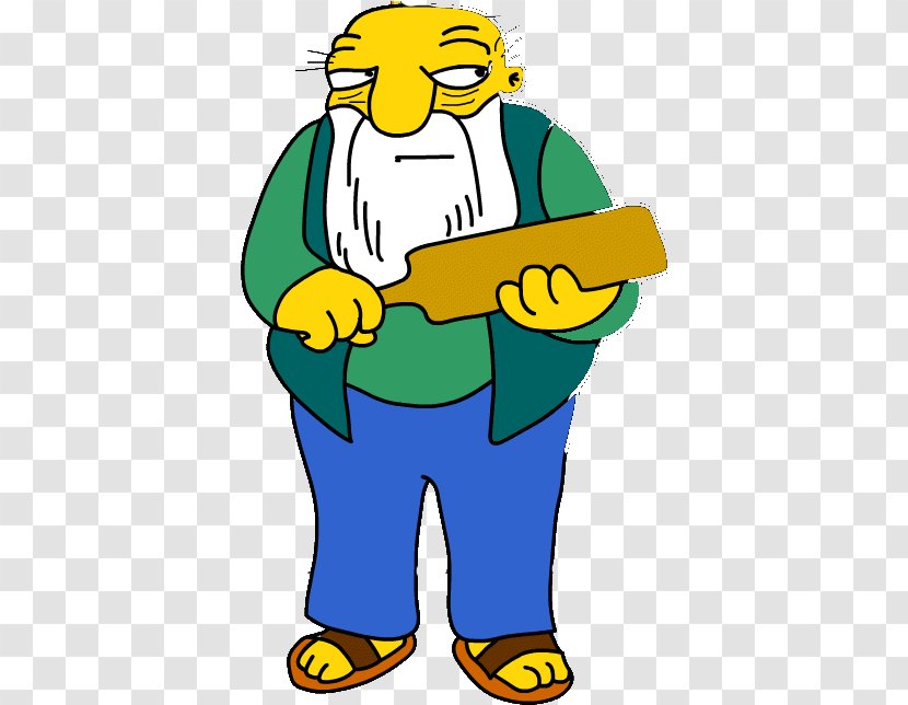 Grampa Simpson Homer Jasper Beardley Bart The Simpsons Game - Muscle Fitness Transparent PNG