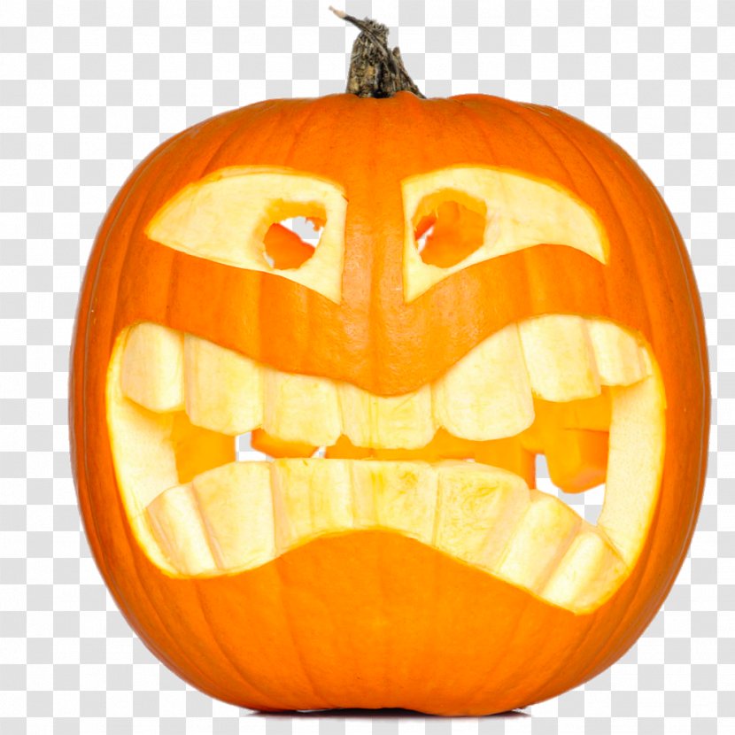 Jack-o-lantern Cucurbita Maxima Pumpkin Halloween - Vegetable Transparent PNG