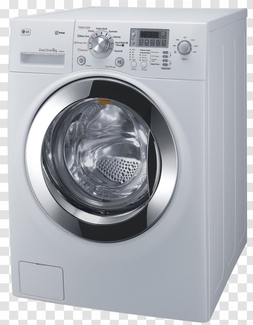 Washing Machines LG Electronics Direct Drive Mechanism - Machine - Refrigerator Transparent PNG