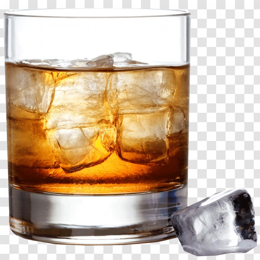 Bourbon Whiskey Distilled Beverage Cocktail Scotch Whisky - Highball Glass - Beer Splash Transparent PNG