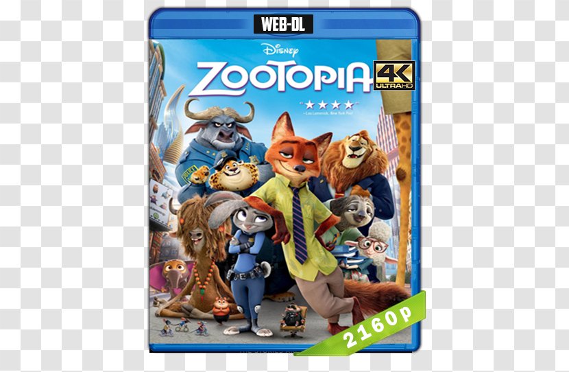 Blu-ray Disc DVD The Walt Disney Company Digital Copy Nick Wilde - Zootopia - Dvd Transparent PNG