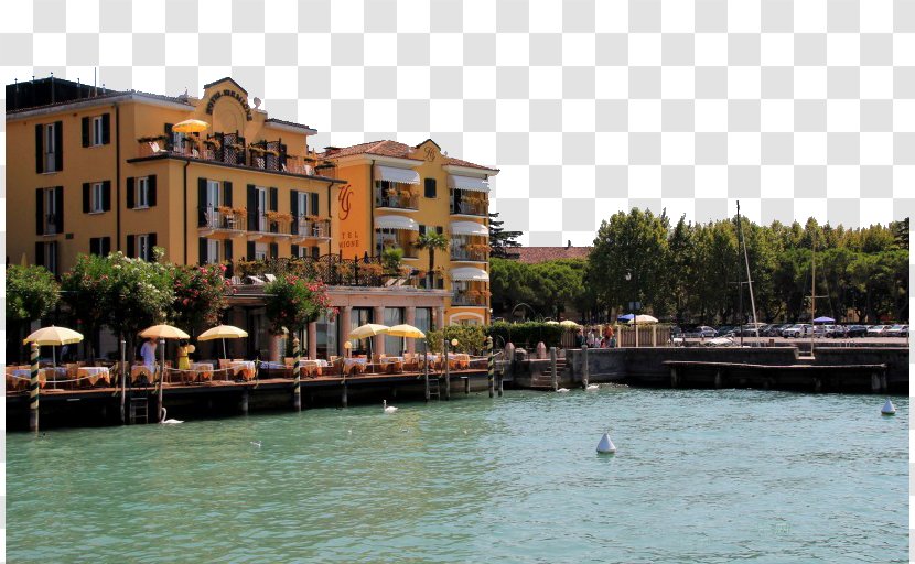 Lake Garda Tourist Attraction Resort Vacation - City - Italy Landscape Seven Transparent PNG