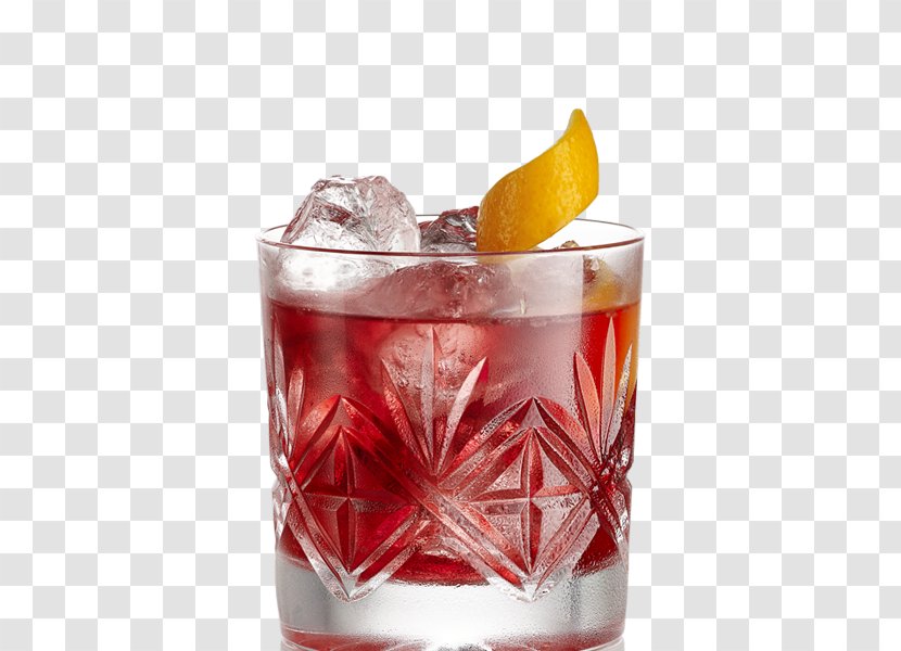 Negroni Sea Breeze Black Russian Bay Old Fashioned - Wine Cocktail Transparent PNG