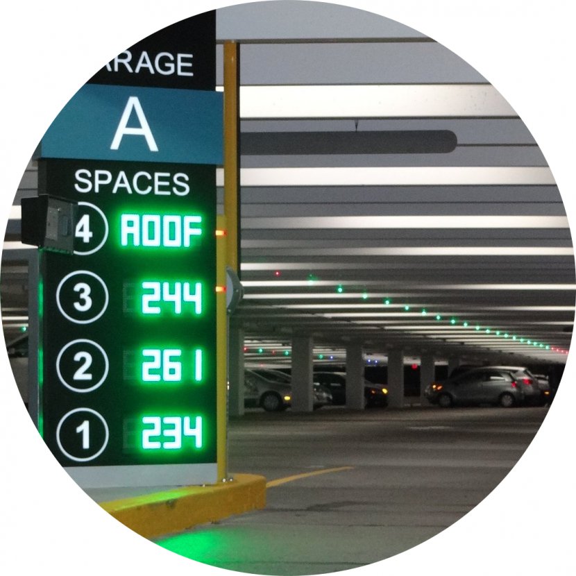 Car Parking System Guidance And Information Garage - Management - Building Transparent PNG