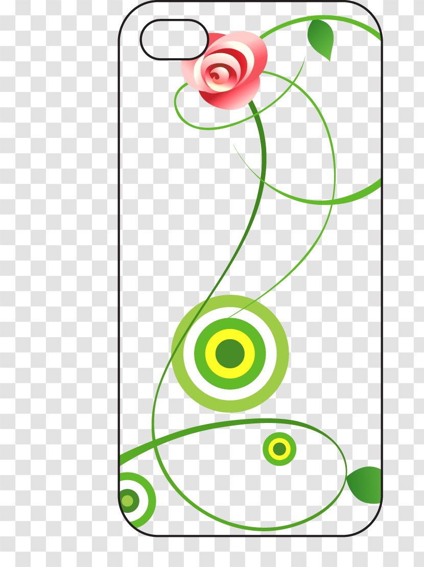 IPhone 7 Flower - Technology - Cartoon Painted Phone Case Transparent PNG