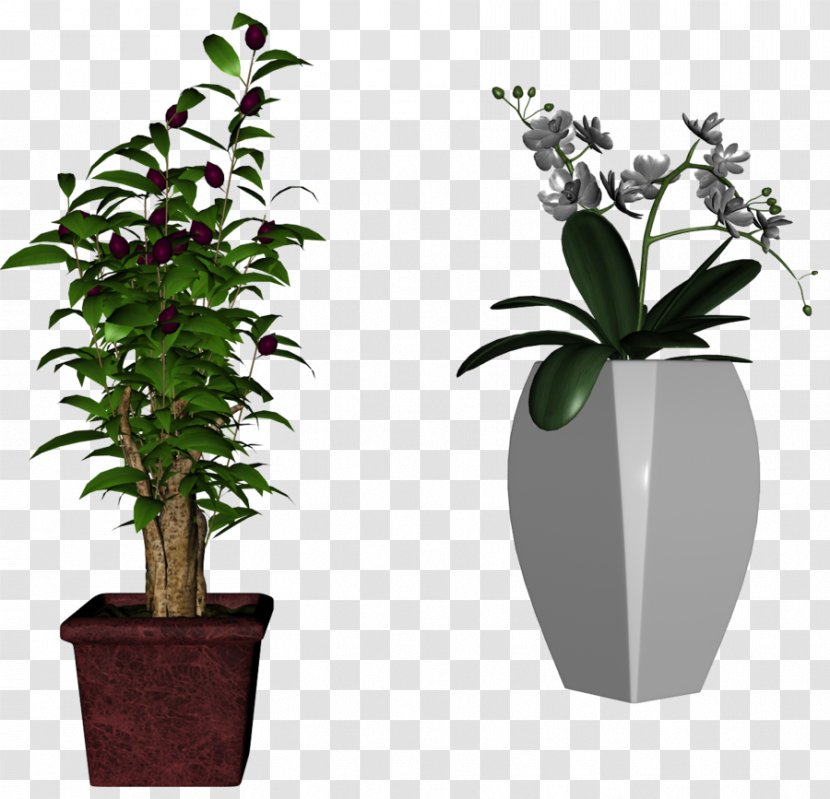 Flowerpot Tree Houseplant - Vase Transparent PNG