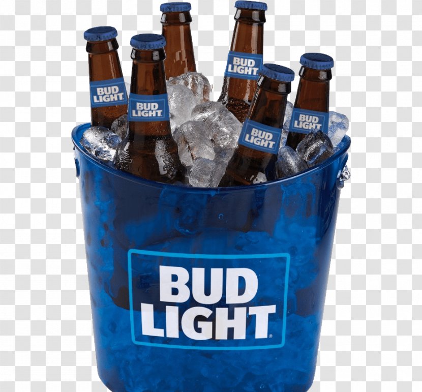 Budweiser Beer Anheuser-Busch InBev Natural Light - Anheuserbusch Brands - Bucket Transparent PNG