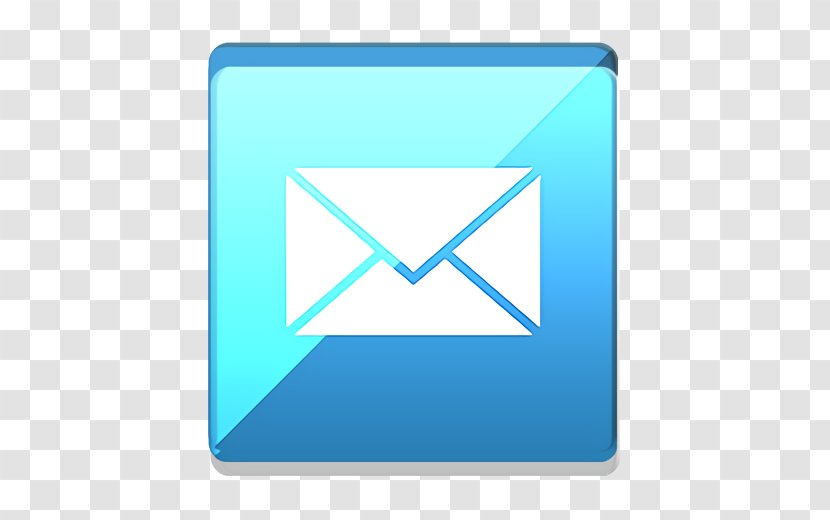 Gloss Icon Mail Media - Turquoise - Electronic Device Technology Transparent PNG
