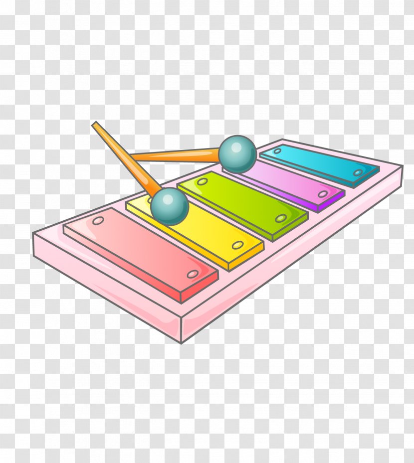 Musical Instruments - Flower - Colored Cartoon Transparent PNG