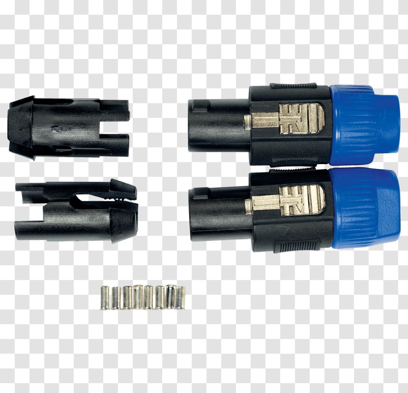 Electrical Connector Speakon Cable Tool Male - Hardware Accessory Transparent PNG
