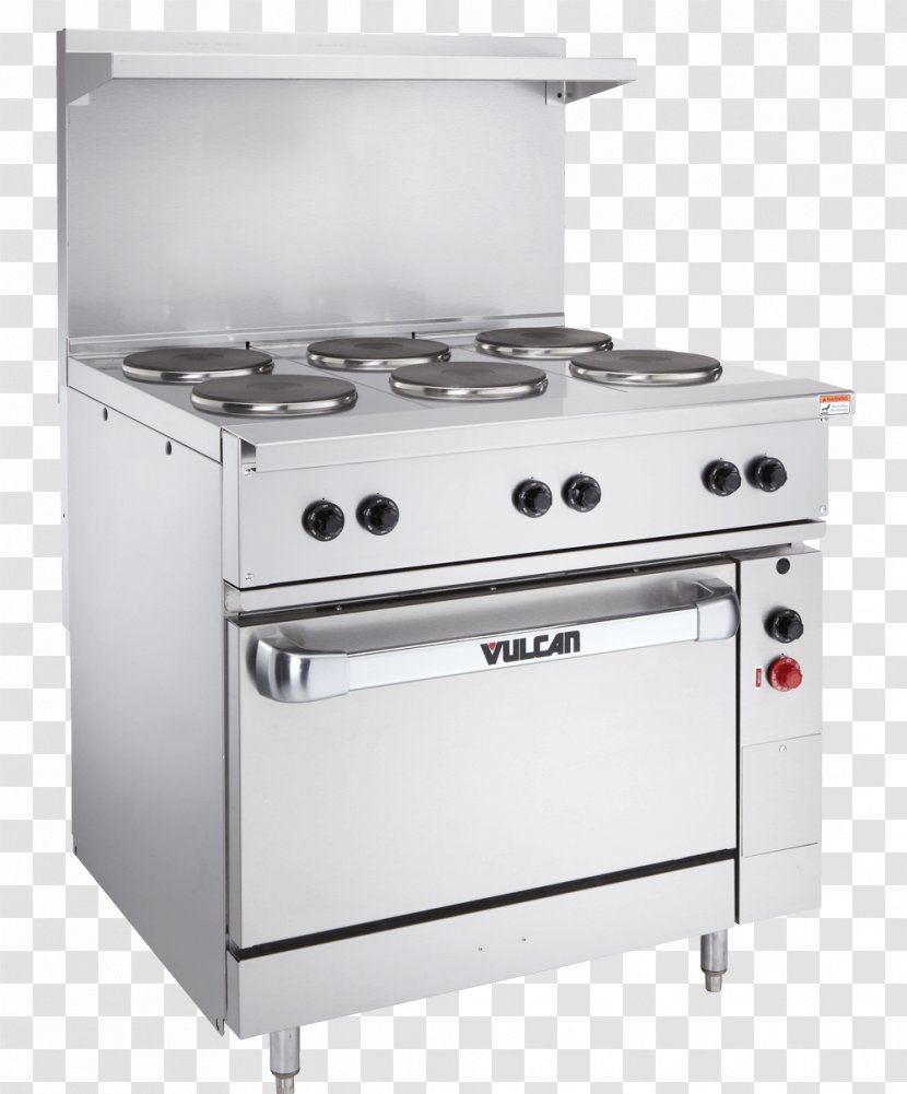 Cooking Ranges Electric Stove Vulcan Restaurant EV36S-6FP-240 - Hot Plate - Gas StoveCooking Transparent PNG