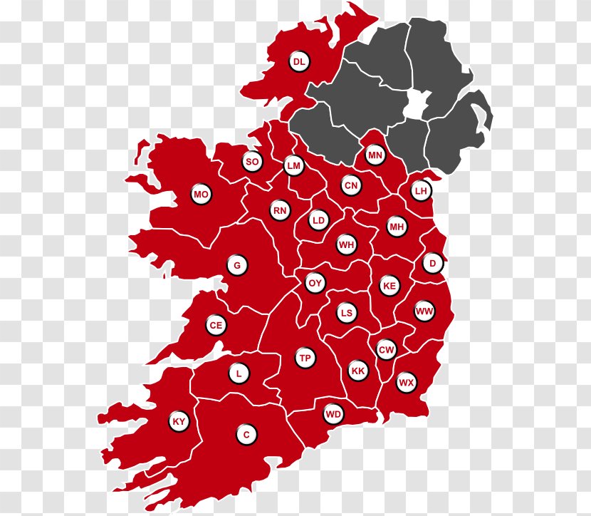 Ireland United Kingdom World Map Road - Area - Carrier Pigeon Transparent PNG