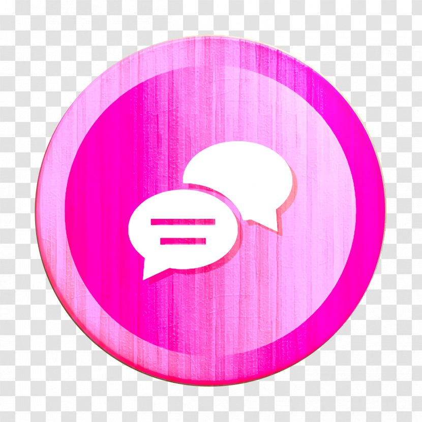 Bubbles Icon Chat Comments - Symbol Plate Transparent PNG