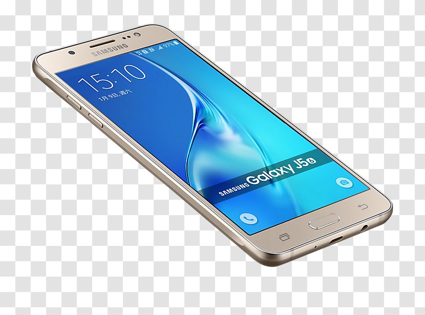 Samsung Galaxy J5 Android 4G Unlocked - Smartphone Transparent PNG