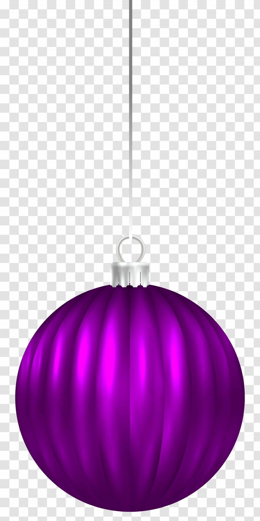 Christmas Ornament Tree Decoration Clip Art - Purple Cliparts Transparent PNG