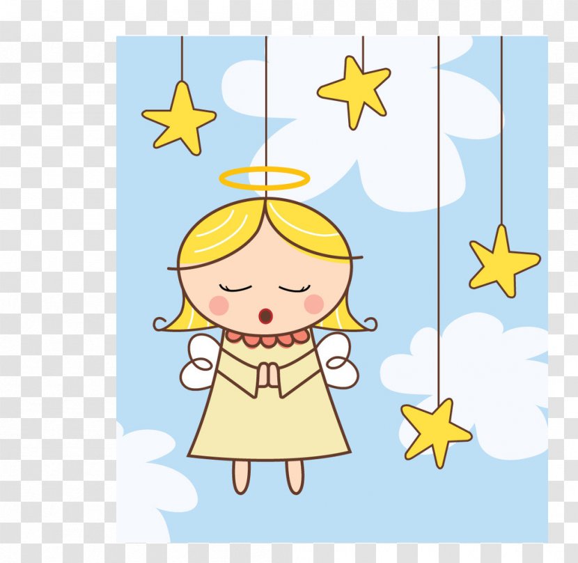 Cartoon Drawing Angel Clip Art - Material Transparent PNG