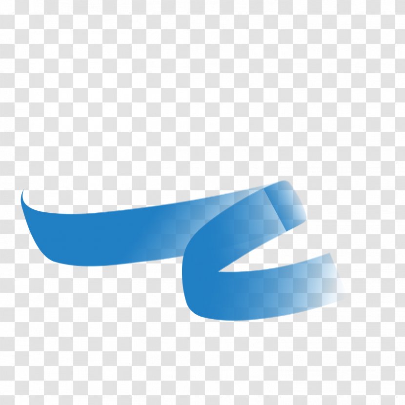 Blue Euclidean Vector Color Computer File - Ribbon Transparent PNG