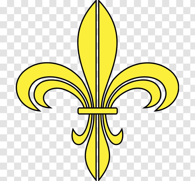 Fleur-de-lis Symbol New Orleans Saints French Heraldry - Vector Element Transparent PNG