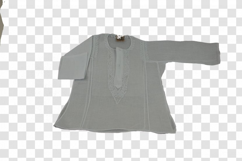 Sleeve Shoulder Blouse Grey Outerwear - Beige - Men Kurta Transparent PNG