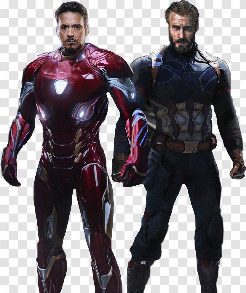 Iron Man Spider-Man Captain America Thanos Gamora - Avengers Infinity War - Kapten Amerika Transparent PNG