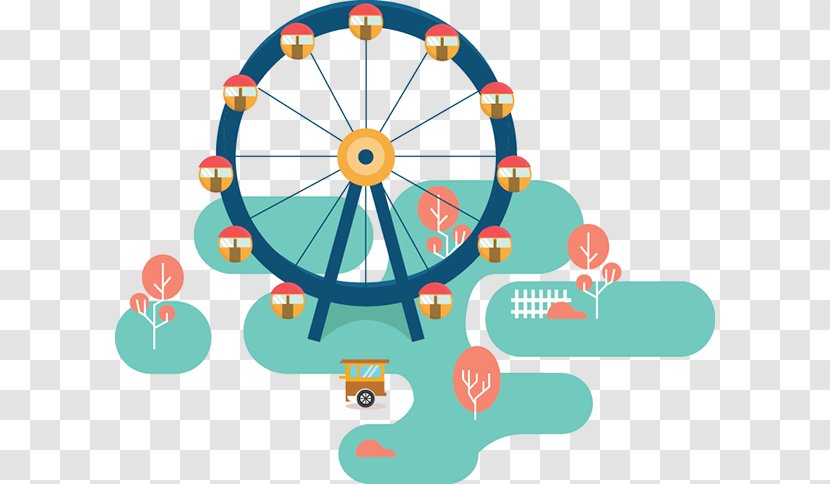 Jakarta Recreation Clip Art - Ferris Wheel Of Fortune Transparent PNG