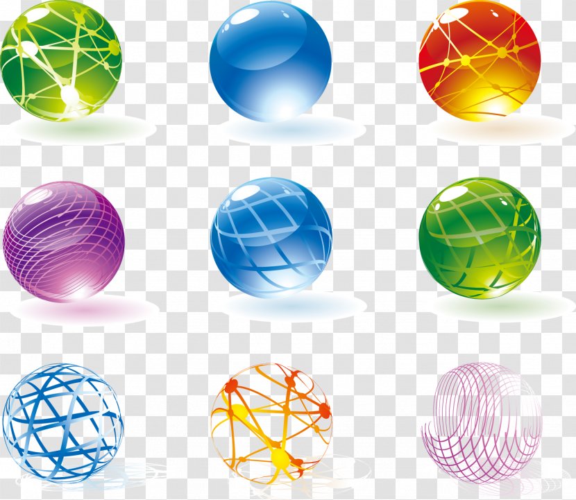 Globe Crystal Ball Glass - Vector Color Earth Transparent PNG