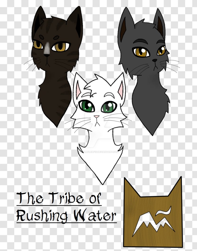 Kitten Whiskers Domestic Short-haired Cat Norwegian Forest Black - Art - Rushing Water Transparent PNG