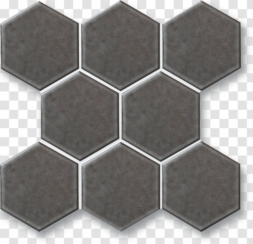 Steel Hexagon Tile Metal Floor - Grey CHEVRON Transparent PNG