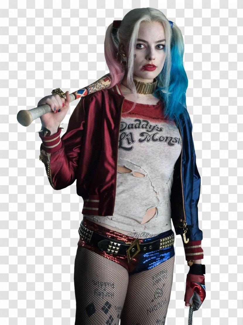 Margot Robbie Harley Quinn Joker Robin Nightwing - Top Transparent PNG