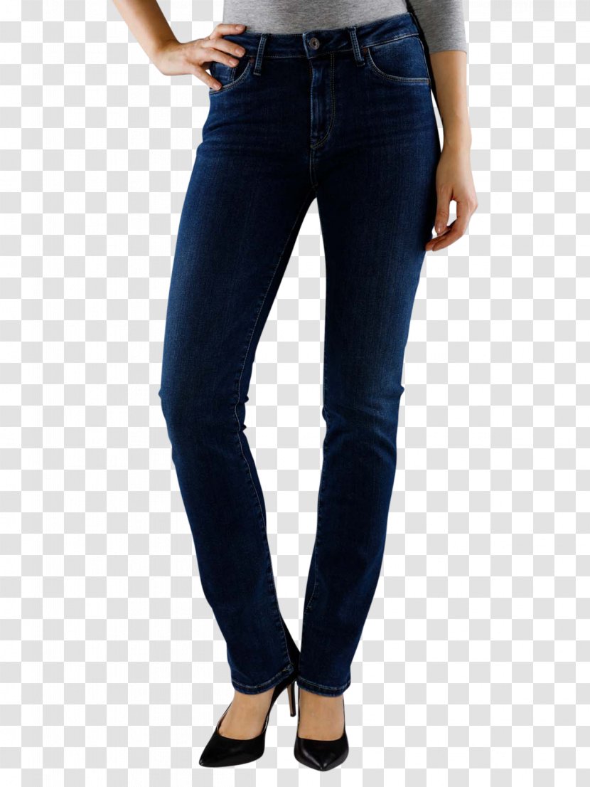 7 For All Mankind Slim-fit Pants Jeans Denim High-rise - Silhouette - Ladies Transparent PNG