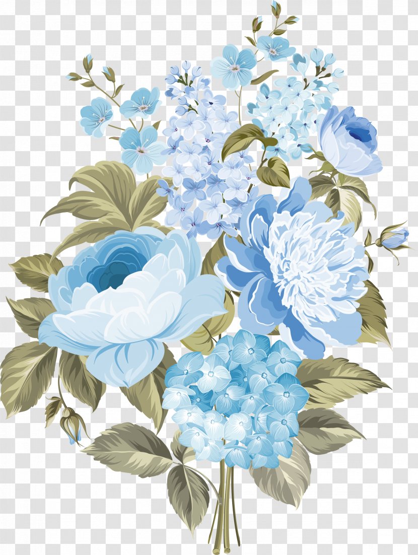 Wedding Invitation Flower Floral Design - Rose - Decoupage Vintage Transparent PNG