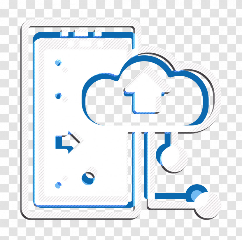 Cloud Storage Icon Upload Icon Mobile Interface Icon Transparent PNG