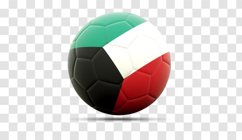 Football - Ball - Flag Of Kuwait Transparent PNG