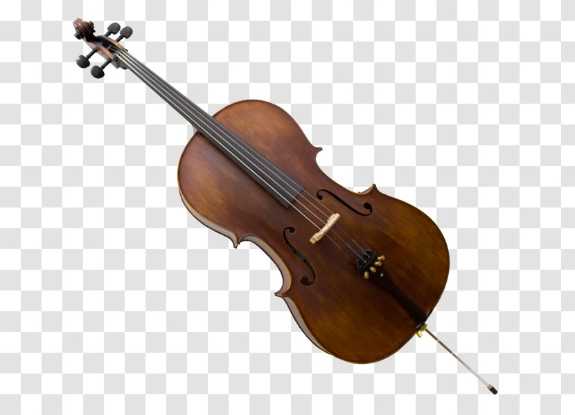 Bass Violin Violone Viola Double Cello - Silhouette Transparent PNG