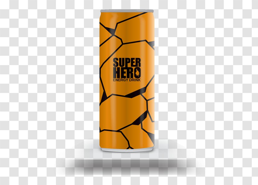 Energy Drink Beverage Can Superhero - Tin Transparent PNG