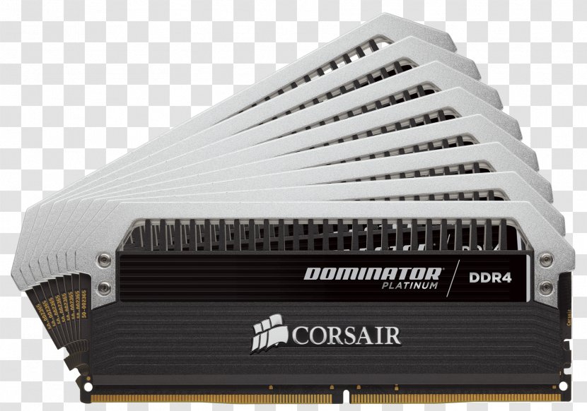 DDR4 SDRAM DIMM Corsair Components Dominator Platinum Computer Memory - Ram Transparent PNG