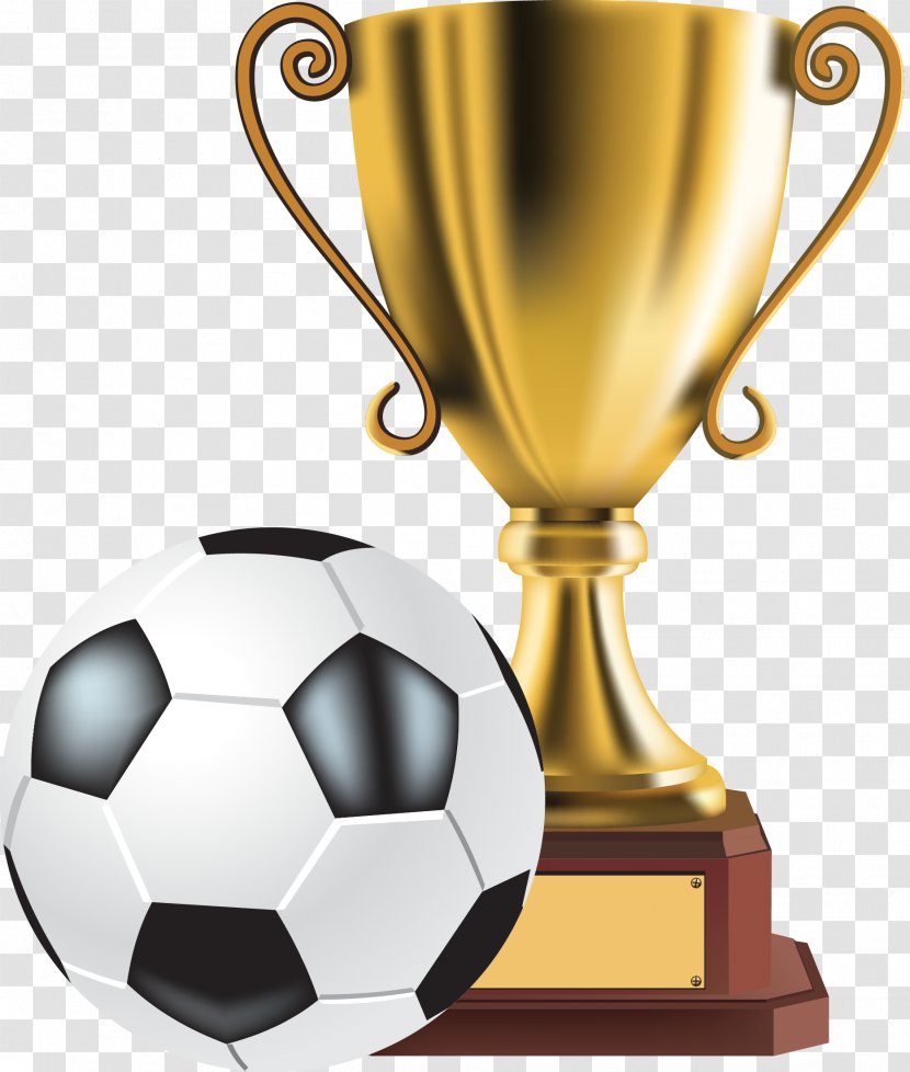 Trophy Gold Medal Clip Art - Cup - Soccer Transparent PNG