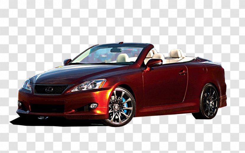 Sports Car Luxury Vehicle Lexus IS Transparent PNG