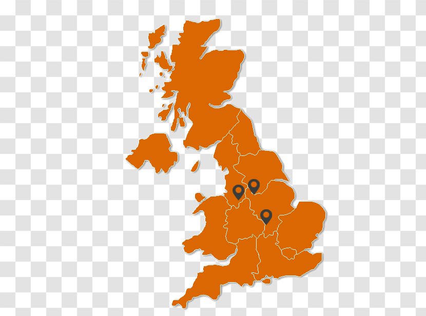 Dataflex UK Ltd British Isles Blank Map - United Kingdom Transparent PNG