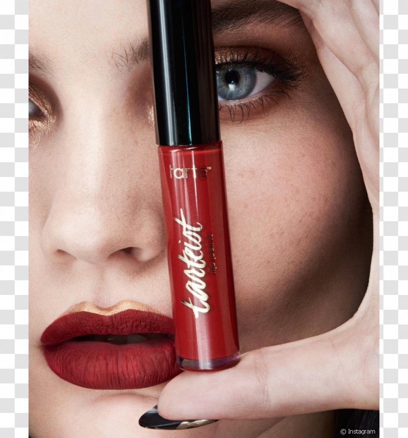 Cosmetics Advertising Lipstick Tarte - Eyelash - Irina Shayk Transparent PNG