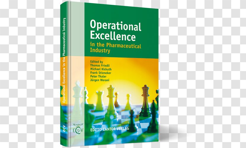 Operational Excellence In The Pharmaceutical Industry Advertising Brand - Book Transparent PNG