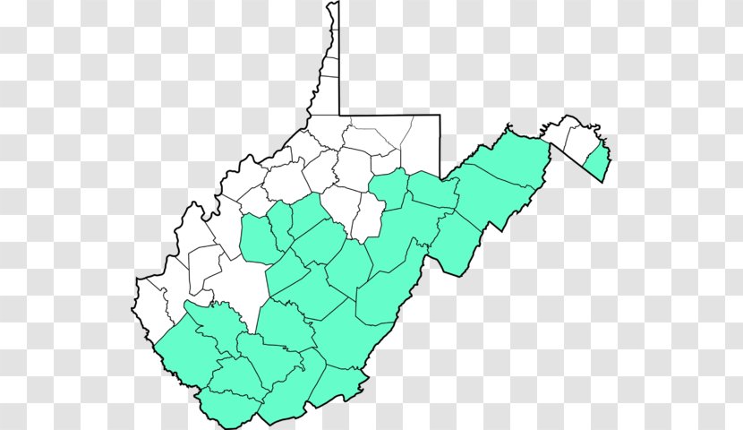 Fairmont Mingo County, West Virginia Morgantown Philippi Brooke - Map - Monongalia County Transparent PNG