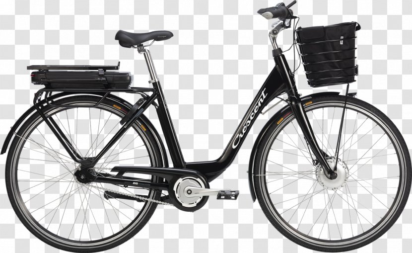 Crescent Elin 7-vxl (2018) Electric Bicycle Monark - Shimano Transparent PNG