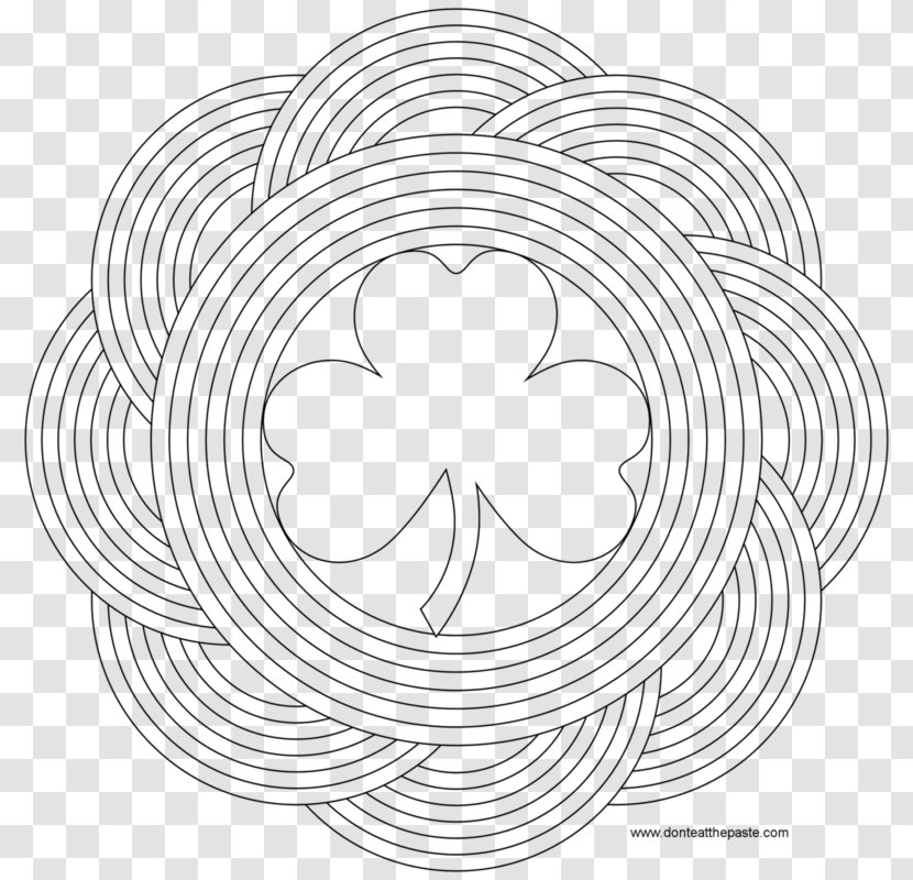 Circle White Line Art Point Font - Symmetry Transparent PNG