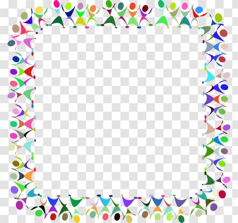 Rainbow Color Clip Art - Party - Dancing Transparent PNG