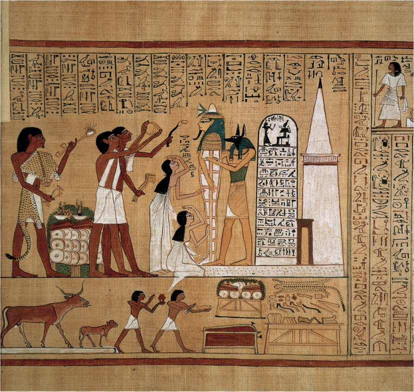 Ancient Egypt Book Of The Dead Old Kingdom New - Art Transparent PNG