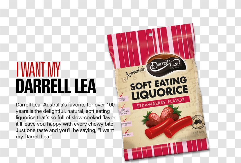 Liquorice Darrell Lea Confectionary Co. Food Candy Confectionery - Map Australia Transparent PNG