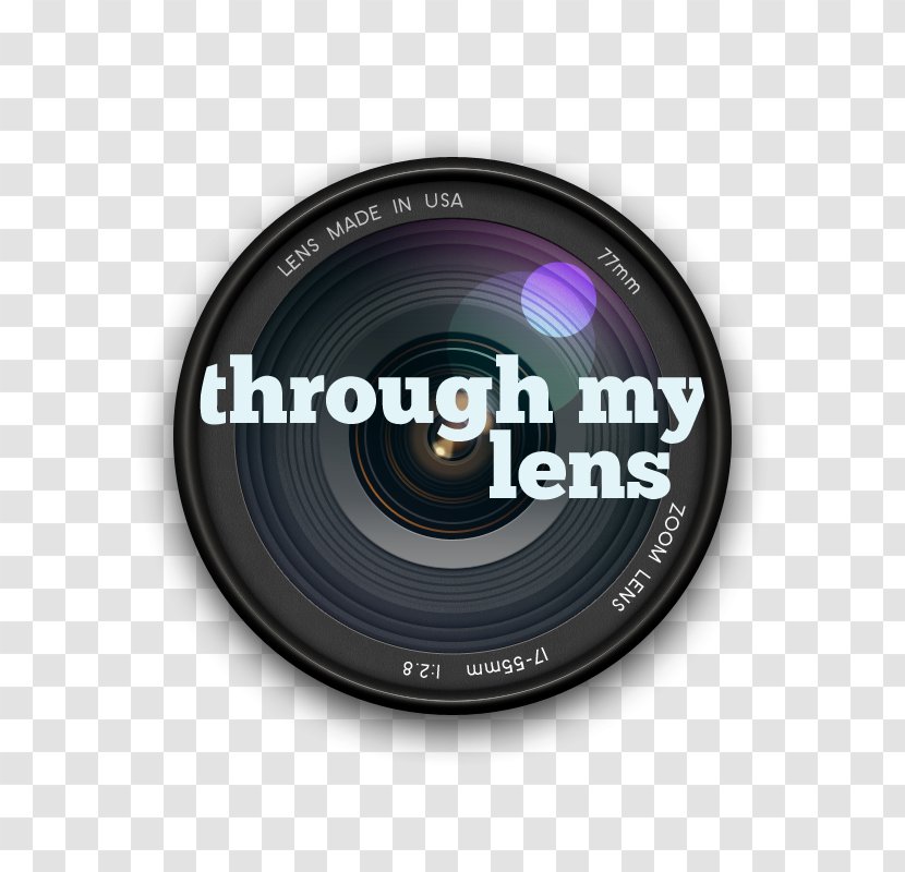 Camera Lens Logo Font - Cameras Optics Transparent PNG